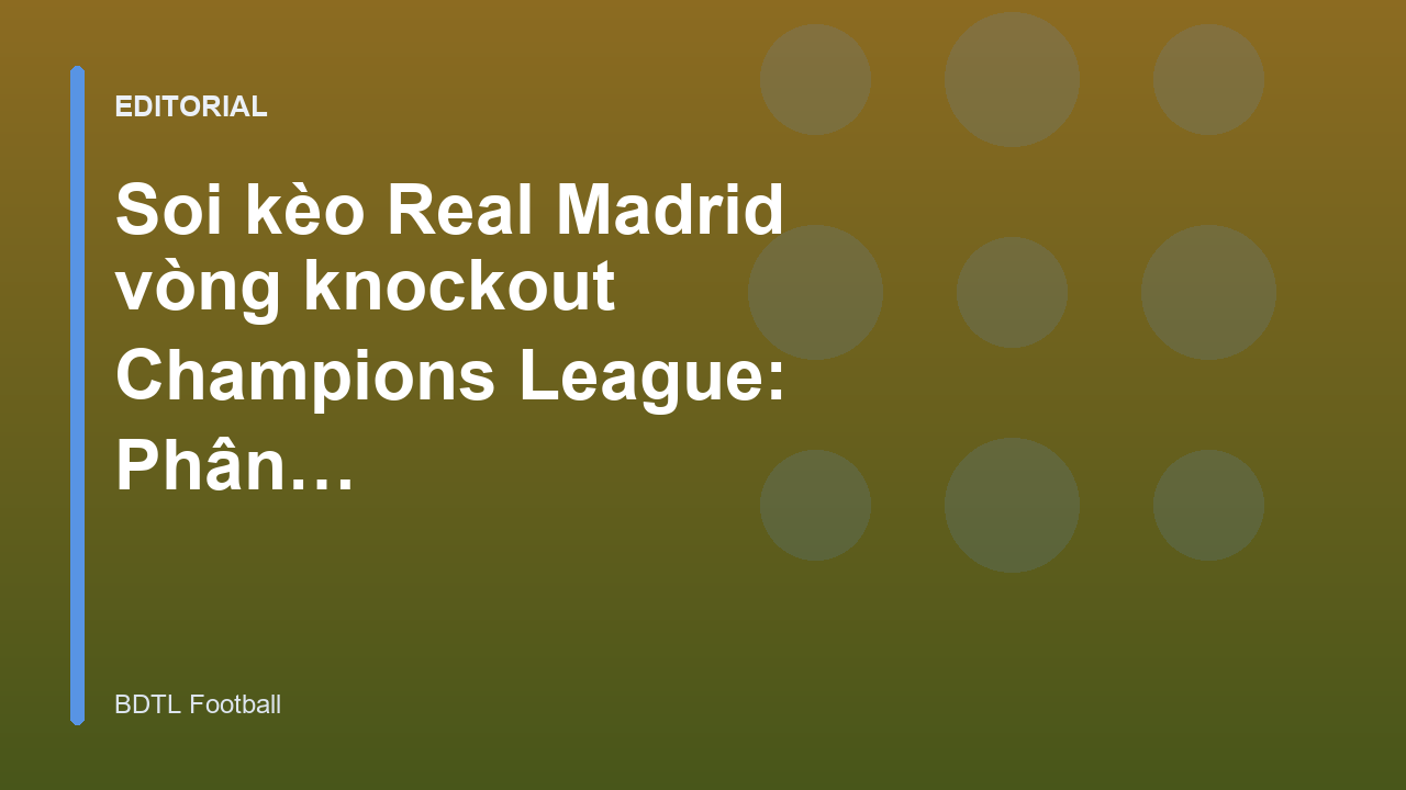 Real Madrid thi đấu tại Champions League